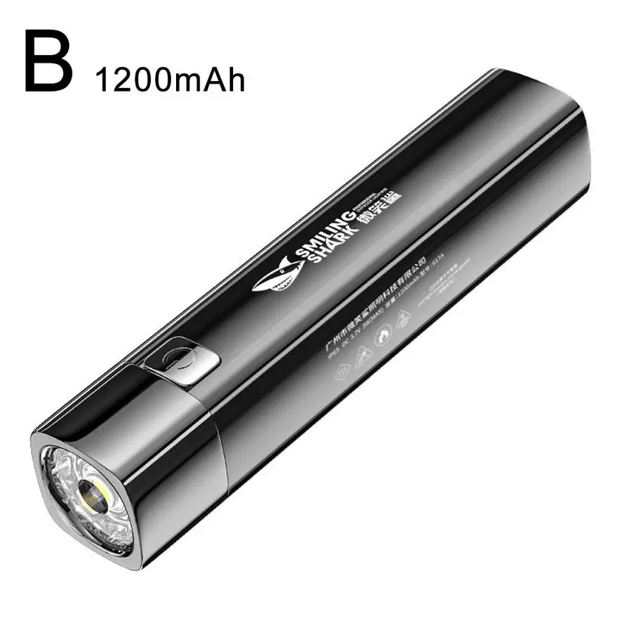 Multifunctional Flashlight Camping Light Super Bright USB Charging Outdoor Small Torch Walking Household Lighting Long Range