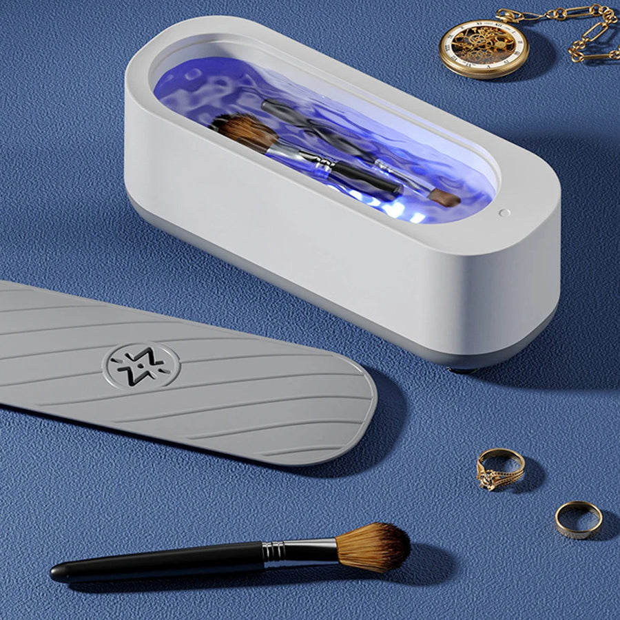 Ultrasonic Jewelry Cleaner Machine | USB Rechargeable | Glasses Watches Rings
