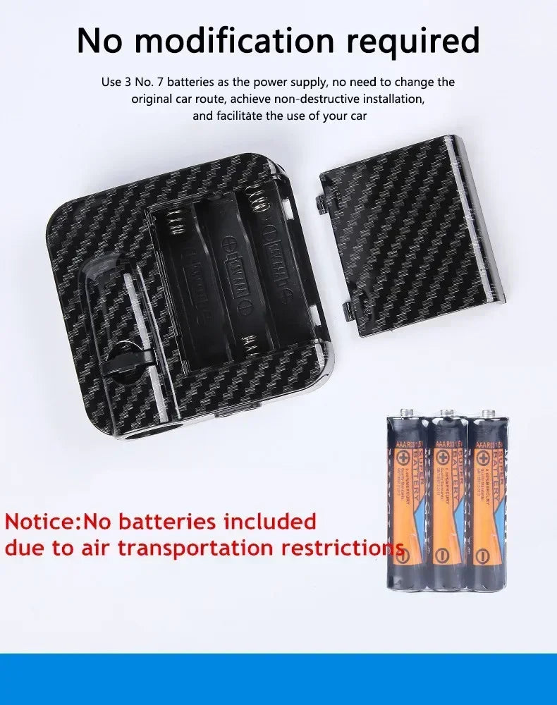 Wireless HD Laser Car Door Projector - 2/4pcs, Auto Accessory, No Wiring Required, Battery-Powered, for Easy Night Entry