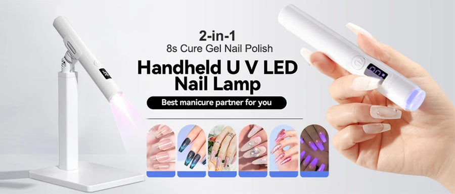 Cordless Airbrush Nail Machine | Wireless Nail Art Compressor & Varnish Sprayer