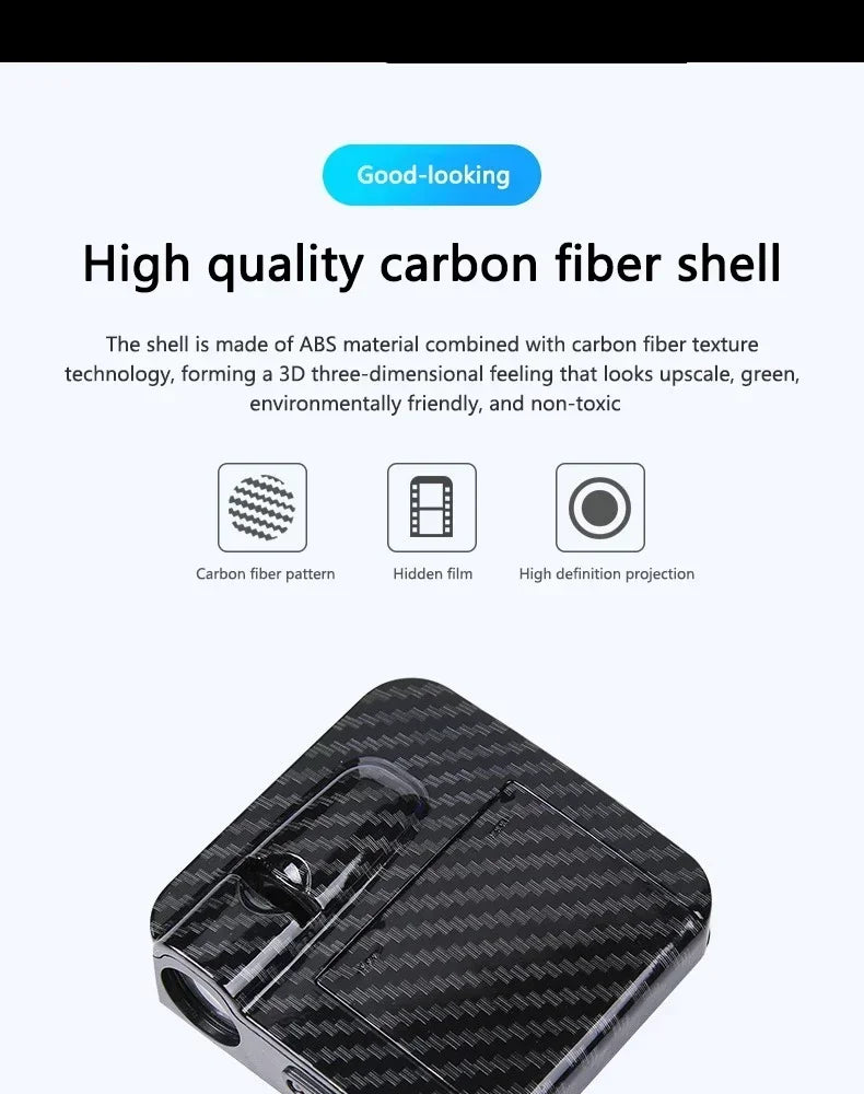 Wireless HD Laser Car Door Projector - 2/4pcs, Auto Accessory, No Wiring Required, Battery-Powered, for Easy Night Entry