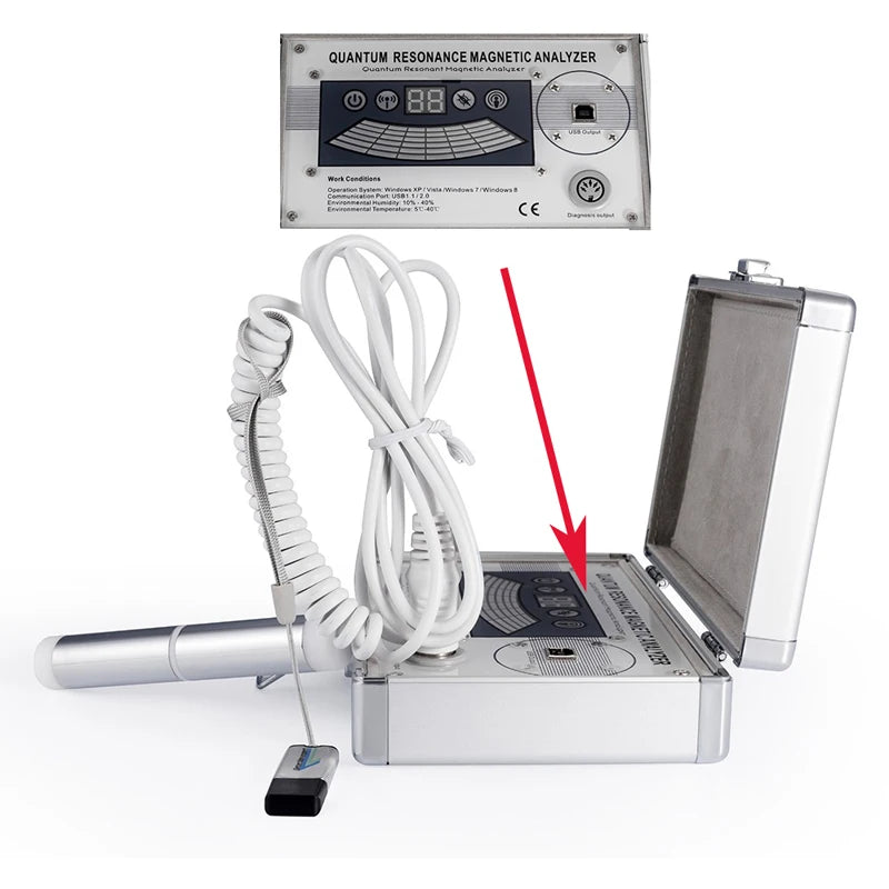 New Body Analyzers Mini Quantum Resonance Magnetic Analyser With 54 Checking Items For Sub Health Test