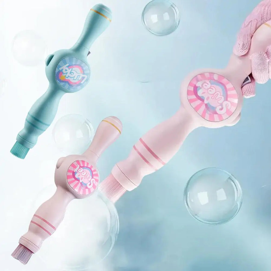 Magic Fog Bubble Wand | LED Color Lights | Smoke Bubble Stick | Kids Party Toy | Age 3+