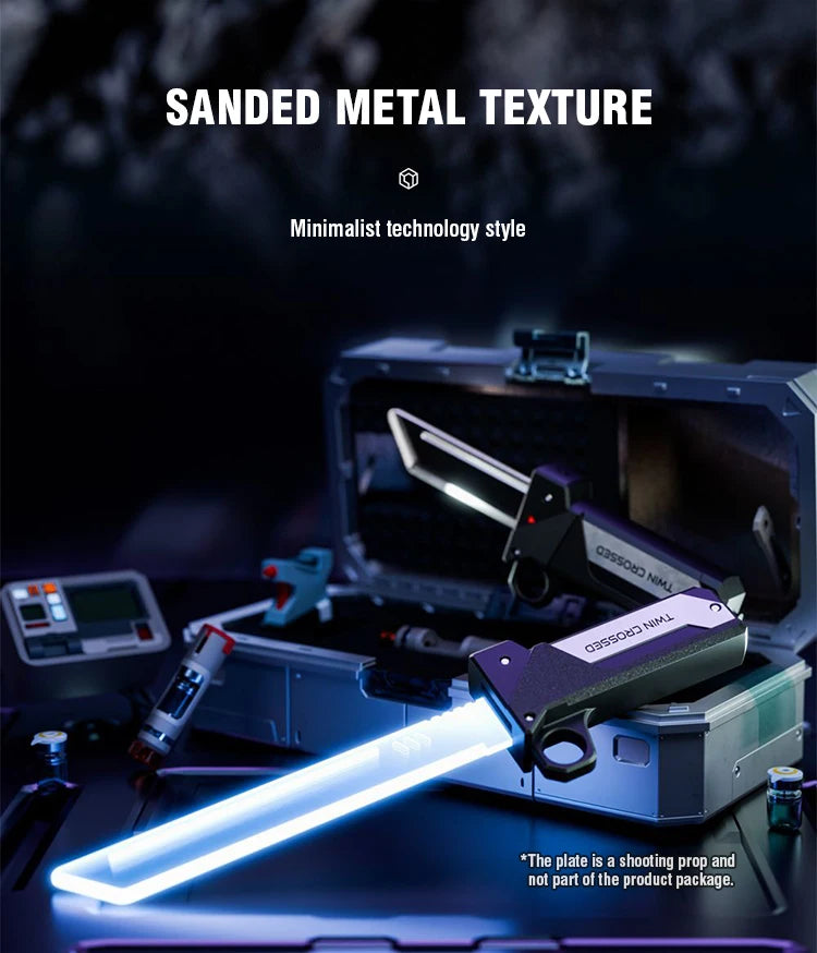 2026 New Lightsaber Sword Toy Light Sword Games for Children Adult Double-Bladed Luminous Toy for Boys Kids Interactive Cosplay