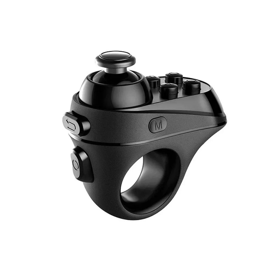Ring Shape Bluetooth VR Remote Controller Wireless Gamepad Joystick for Turning Tablet Laptop Smartphone Selfie Page Flipping