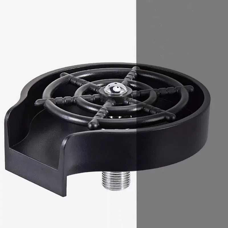 Kitchen Sink Glass Rinser Automatic Cup Washer High Pressure Water Sprayer for Bottles Cups