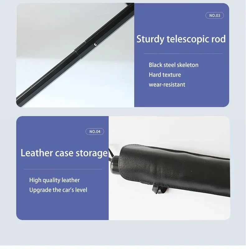 Foldable Car Windshield Sunshade | Umbrella Style | Heat Insulation Protection
