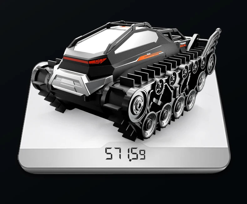 JJRC Q183 RC Tank Amphibious Tracked Tank Remote Control All Terrain Truck Climbing Off-Road Vehicle Waterproof Toy Kid Gifts