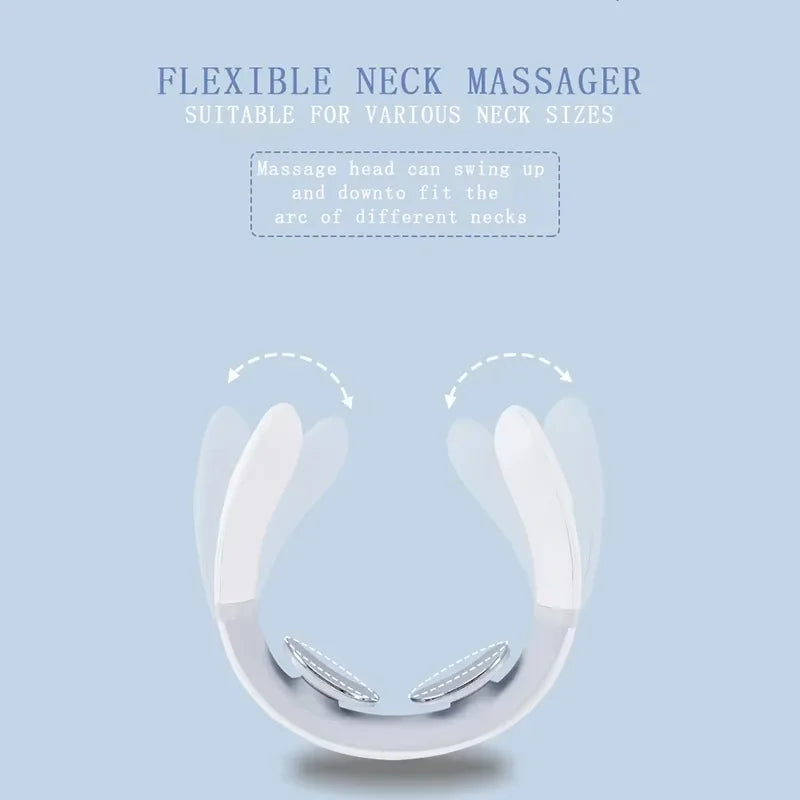 Neck & Shoulder Massager | Portable Cervical Relief | Deep Tissue Trigger Point Device