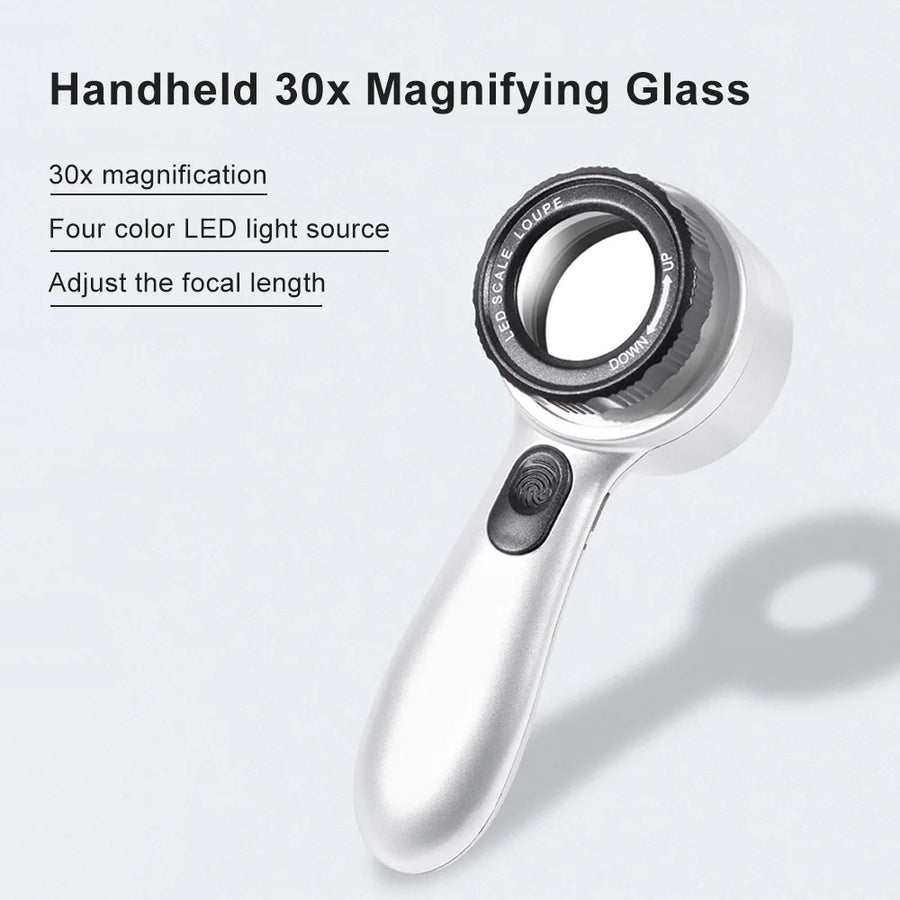 Wireless Skin Analyzer Dermatoscope | 50X-200X Magnification | Pore & Scalp Scanner
