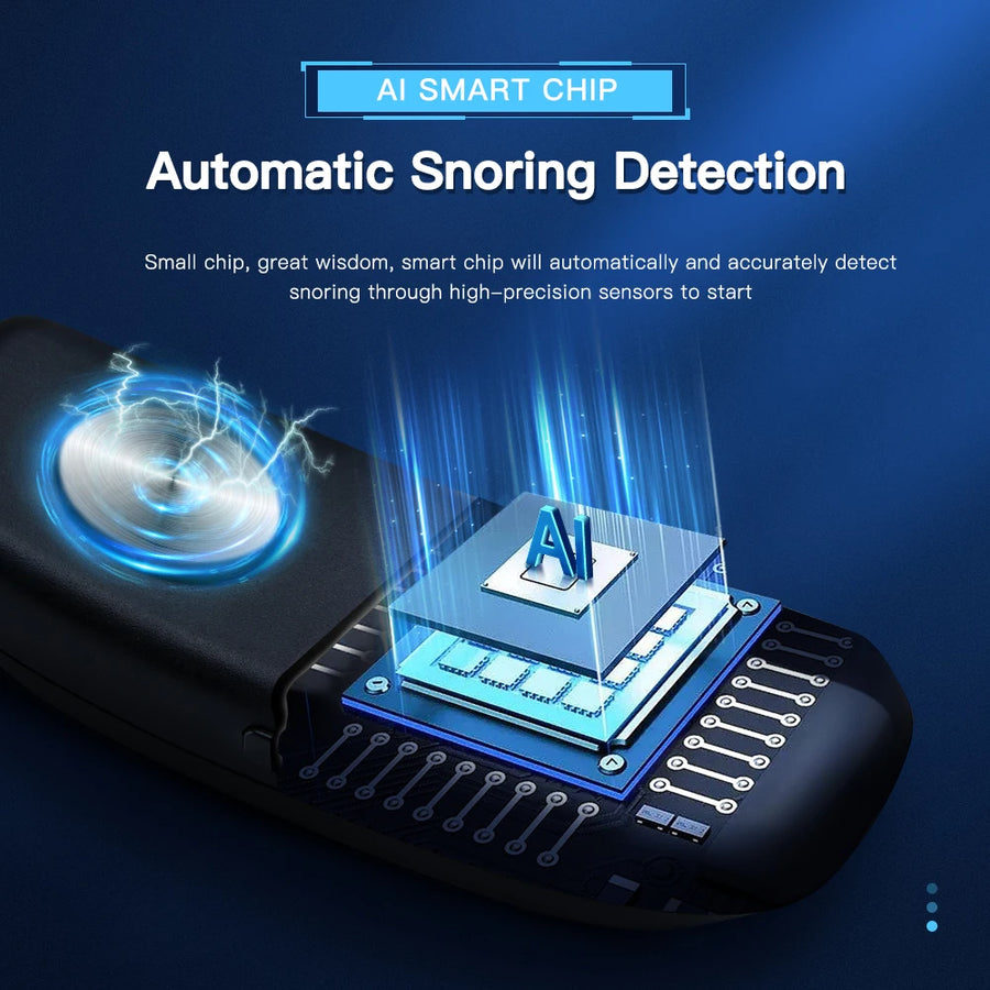 EMS Anti-Snore Device | Pulse Stop Snoring Sleep Aid | Comfortable Wristband