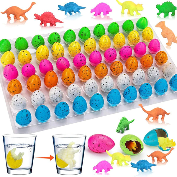 10/20/60pcs Mini Hatching Dinosaur Egg Toy Funny Toys Colorful Cracked Eggs Children Festival Party Favors Gifts for Kids TMZ
