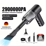 4-in-1 Wireless Car Vacuum Cleaner | Powerful Suction & Blow | Portable Handheld