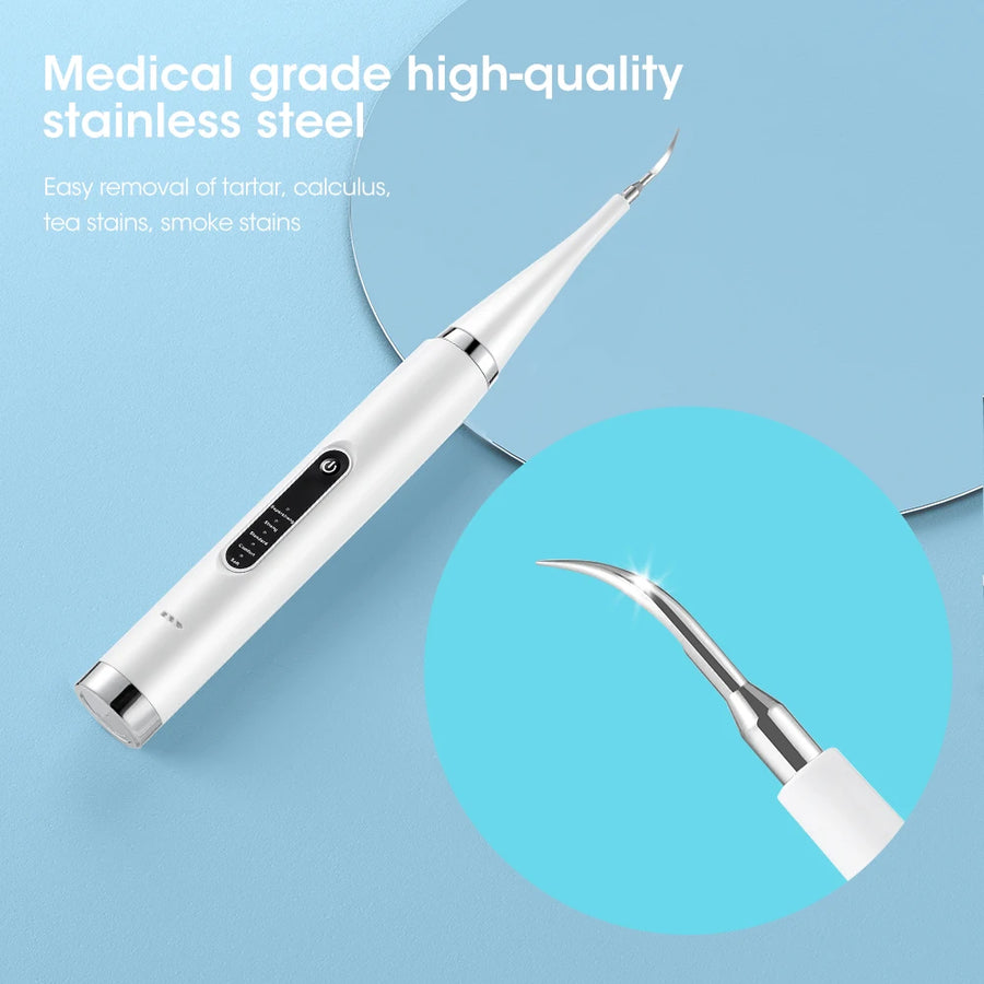 Electric Dental Scaler & Teeth Cleaner | 5 Modes | HD Visual Camera | IPX6 Waterproof