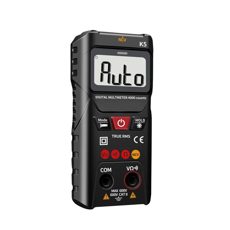 Digital Multimeter 4000 Counter Meter Voltmeter with Automatic /Manual Mode,Intelligent Measurement AC/DC Voltage, Resistances