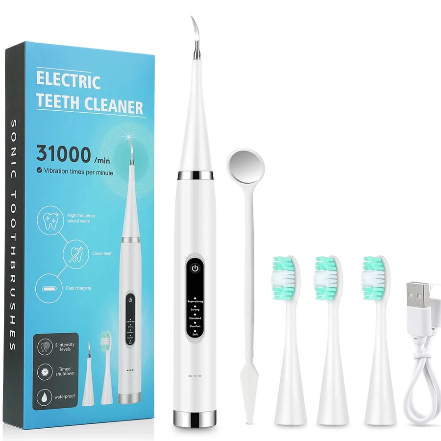 Electric Dental Scaler & Teeth Cleaner | 5 Modes | HD Visual Camera | IPX6 Waterproof