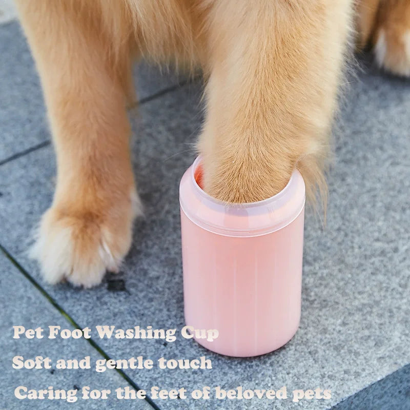 Silicone Pet Paw Cleaner Cup | Quick-Clean Grooming Tool | For Dogs & Cats