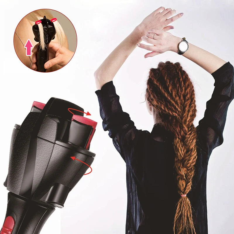 Automatic Hair Braiding Machine | Electric Twist Braider | Home & Salon Styling Tool