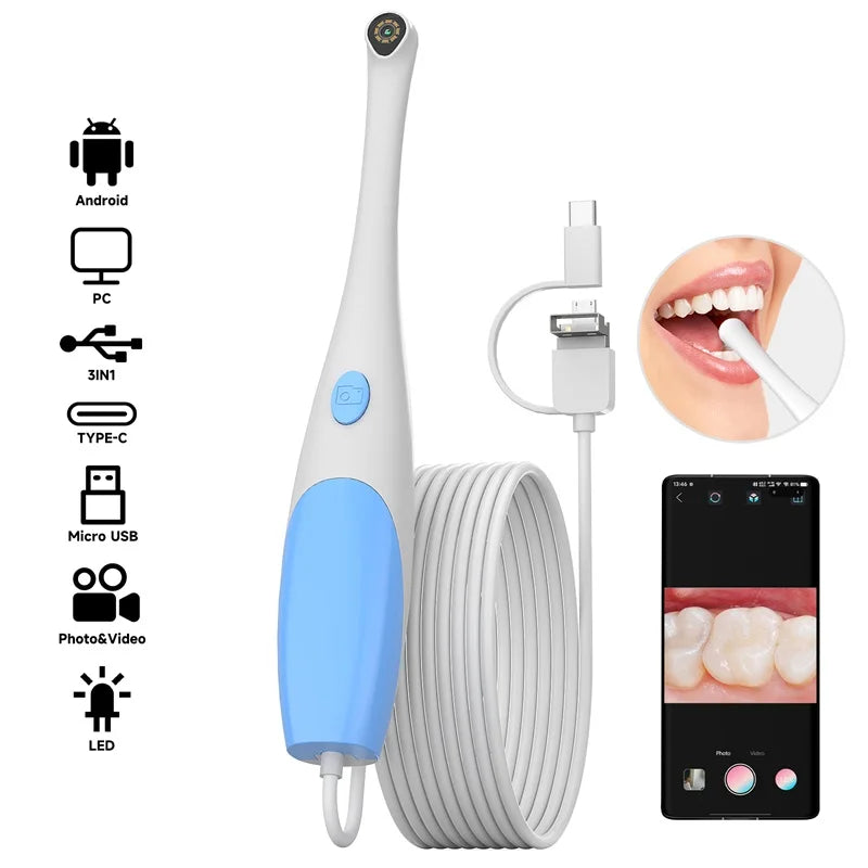 3-in-1 USB Endoscope Camera Type-C snake camera