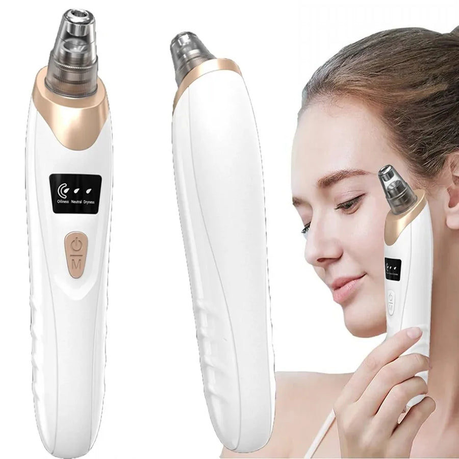 Face Skin Care Tools Electric Blackhead Remover Vacuum Cleaner Black Spots Removal Facial Deep Cleansing Pore Cleaner Machine