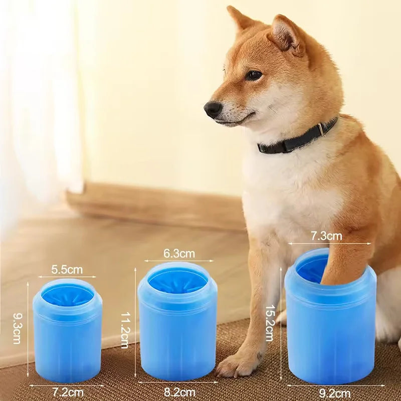 Silicone Pet Paw Cleaner Cup | Quick-Clean Grooming Tool | For Dogs & Cats