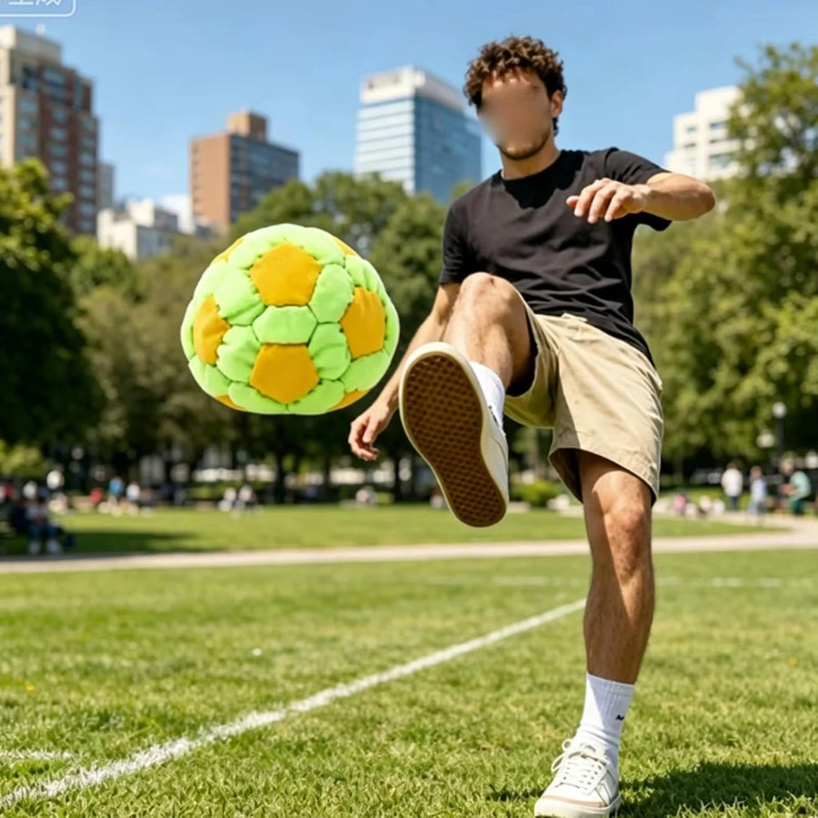 Ruziyoog Handmade Crochet Hacky Sack Juggling Balls Set for Adults Beginners - 6/12/24PCS Outdoor Party Footbag