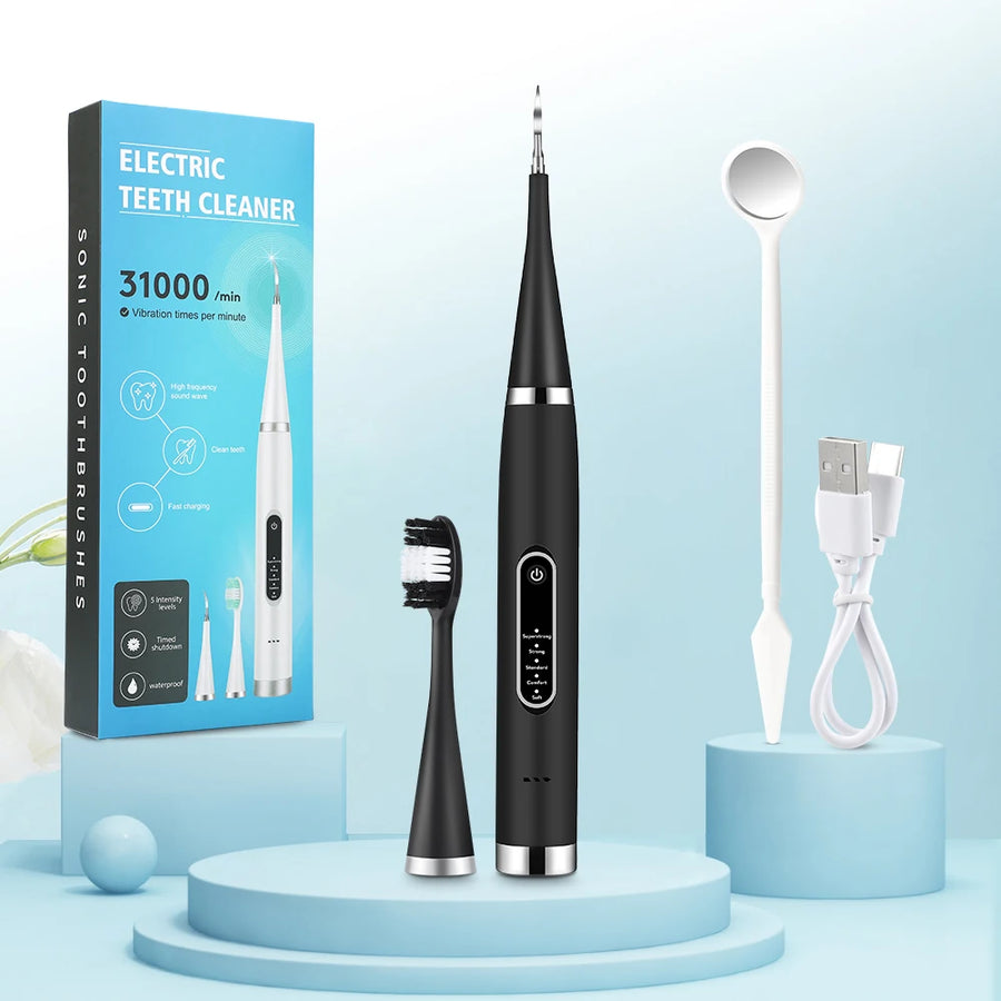 Electric Dental Scaler & Teeth Cleaner | 5 Modes | HD Visual Camera | IPX6 Waterproof