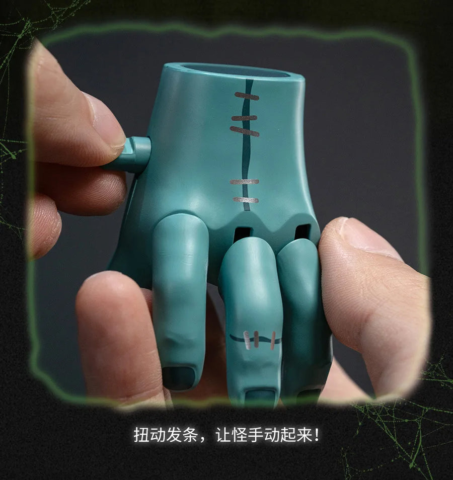 52TOYS Quesera Series Stranger Hands Wind Up Movable Toy Blind Box Collectible Novelty Model Ornament Mystery Box Birthday Gift