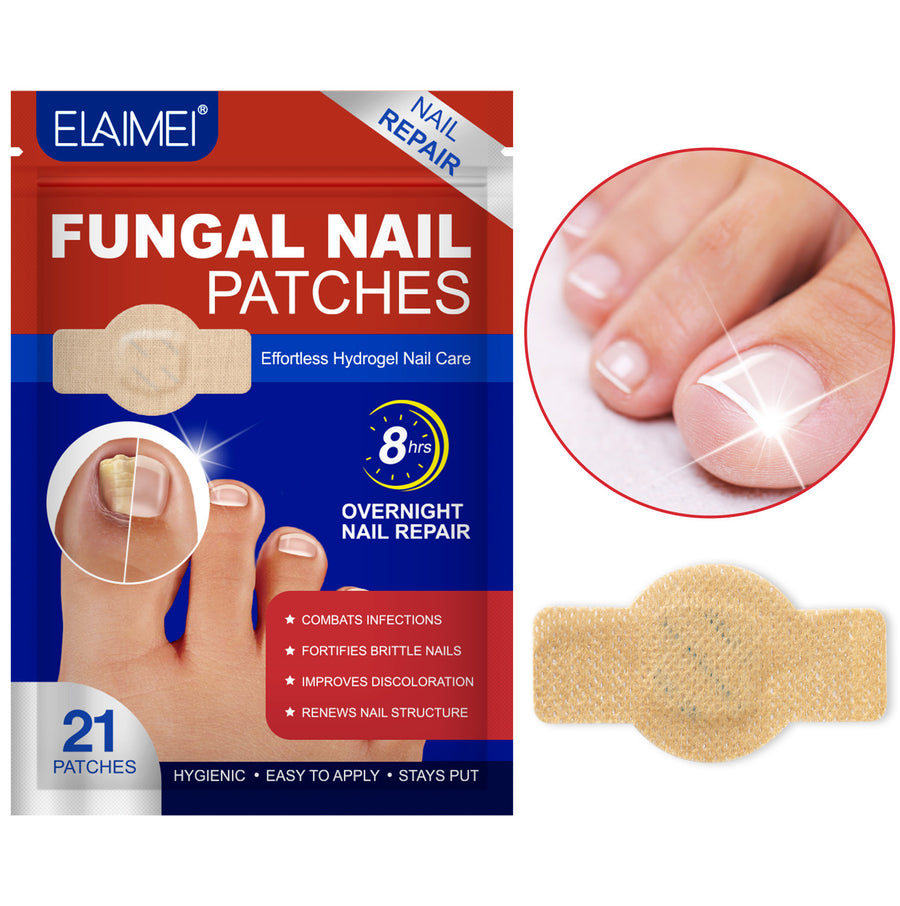 Nail Repair and Strengthening Patches antibacterial treatment kit