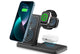 3-in-1 Magnetic Wireless Charger Stand – 15W Fast Charging for iPhone, Watch & AirPods