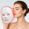 LED Red Light Facial Mask for anti-aging skin therapy