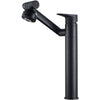 Dual Control Bathroom Faucet premium brass swivel basin tap