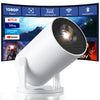 Portable Smart Mini Projector with 120-inch screen
