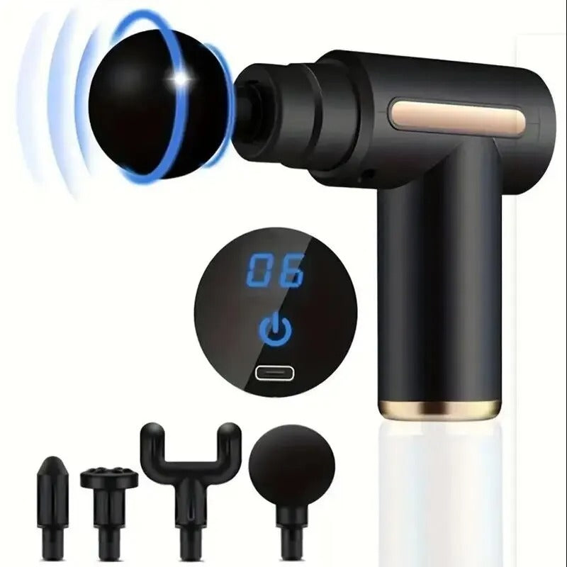 Deep Tissue Massage Gun quiet motor muscle pain relief