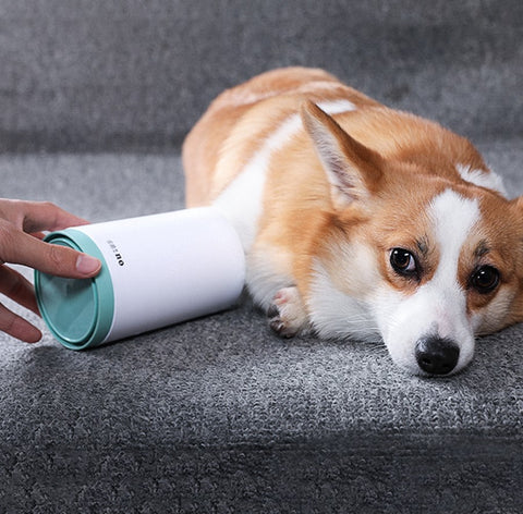 Portable Pet Paw Cleaner soft silicone bristles cup