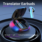 AI Translator Earbuds with 144 languages wireless