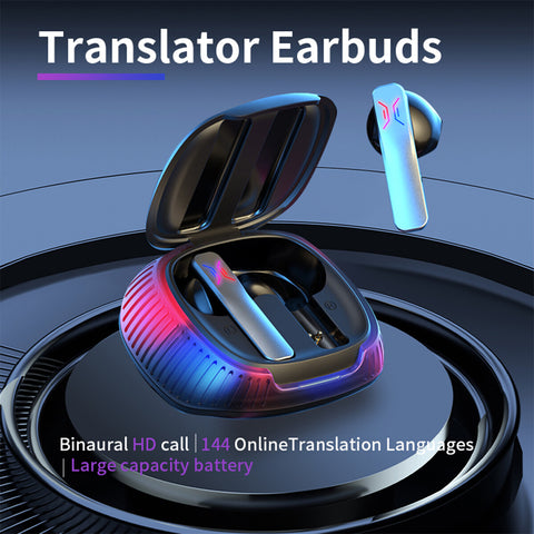 AI Translator Earbuds with 144 languages wireless