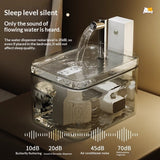 Smart Cat Water Fountain wireless motion sensor dispenser