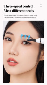 Heated Eyelash Curler | 2-in-1 USB Rechargeable | 3 Speed Modes | Long-Lasting Curl