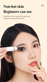 Heated Eyelash Curler | 2-in-1 USB Rechargeable | 3 Speed Modes | Long-Lasting Curl