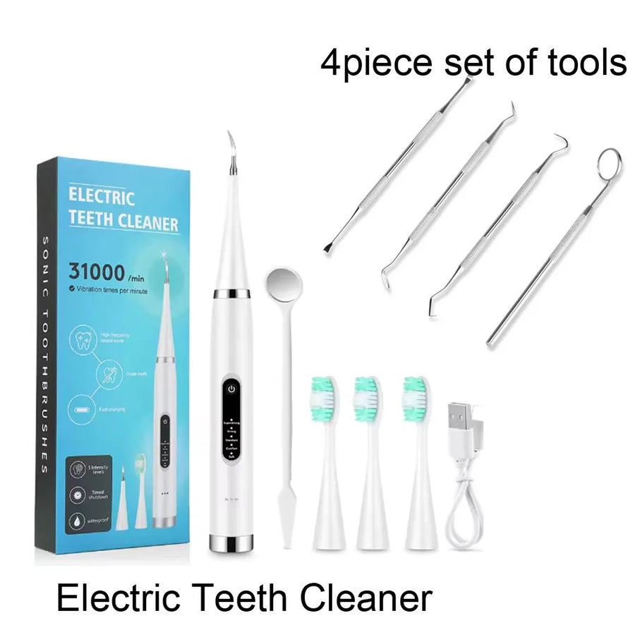 Electric Dental Scaler & Teeth Cleaner | 5 Modes | HD Visual Camera | IPX6 Waterproof