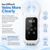 Medical Vein Detector LED Infrared Vein Scanner Handheld Blood Vessel Locator Adjustable Vein Finder for IV Injection