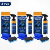 Car Coating Spray Quick Effect Ceramic Wax Water Repellent Gloss Protection Cleaner for Paint Glass Motorcycle RV