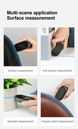 DUKA ATuMan Digital Tape Measure Rechargeable Rolling Measuring Tool with Large LCD for Complex Irregular Shapes