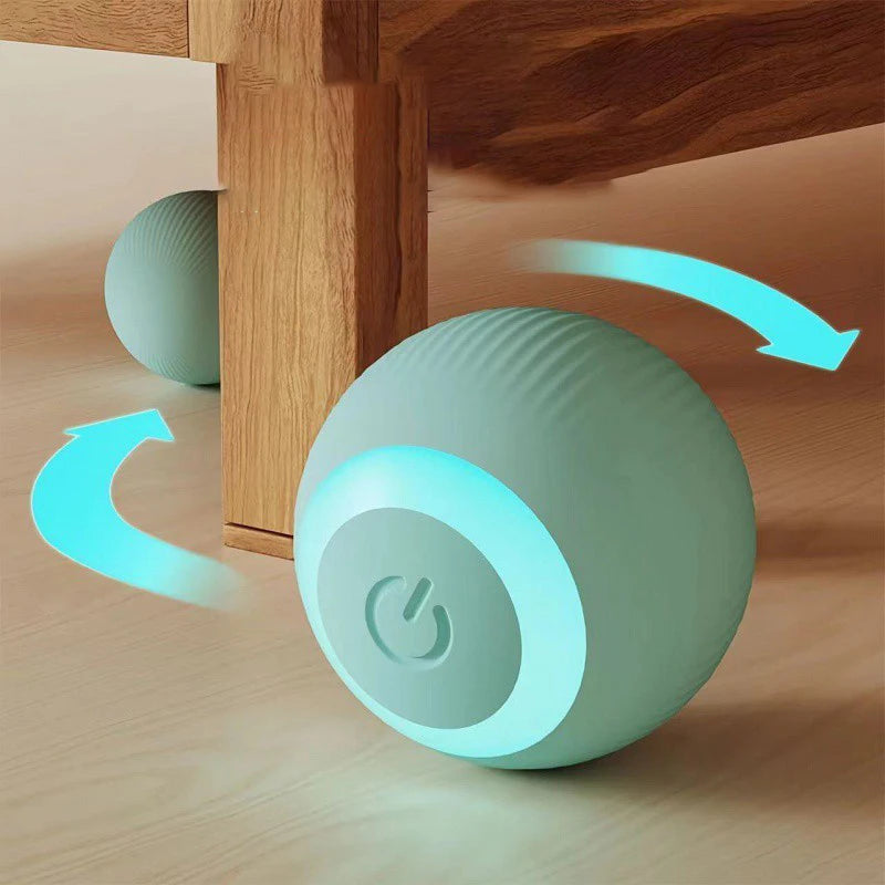 Interactive Smart Cat Ball | Automatic Rolling | Indoor Exercise Toy for Cats & Kittens