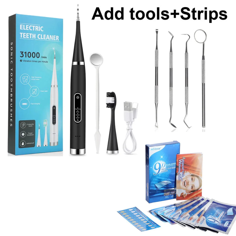 Electric Dental Scaler & Teeth Cleaner | 5 Modes | HD Visual Camera | IPX6 Waterproof