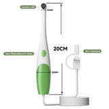 3-in-1 USB Endoscope Camera | Type-C Snake Camera | 8 LED Lights | For Android & PC