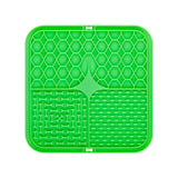 Silicone Dog Lick Mat with Suction Cup | Calming Distraction for Bath Nail Trimming | Slow Feeder for Yogurt Peanut Butter