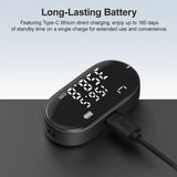 DUKA ATuMan Digital Tape Measure Rechargeable Rolling Measuring Tool with Large LCD for Complex Irregular Shapes