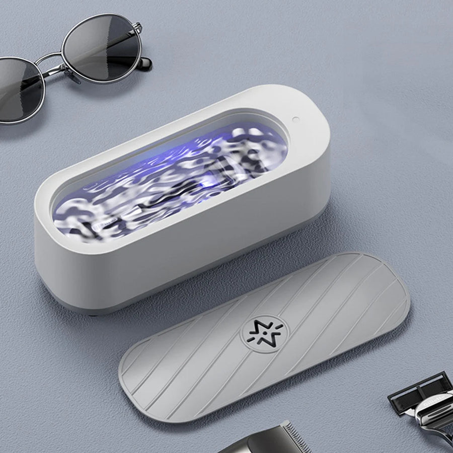 Ultrasonic Jewelry Cleaner Machine | USB Rechargeable | Glasses Watches Rings